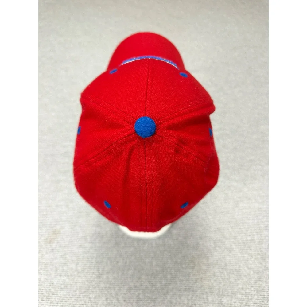 Zephyr New York Rangers NHL Hat Red Blue XL‎ Fitted Stretch Cap Hockey Logo